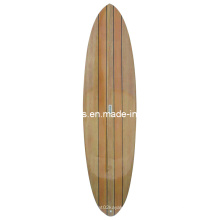Atacado madeira folheado Surface Standd Paddling Board, prancha de surf, placa de Sup